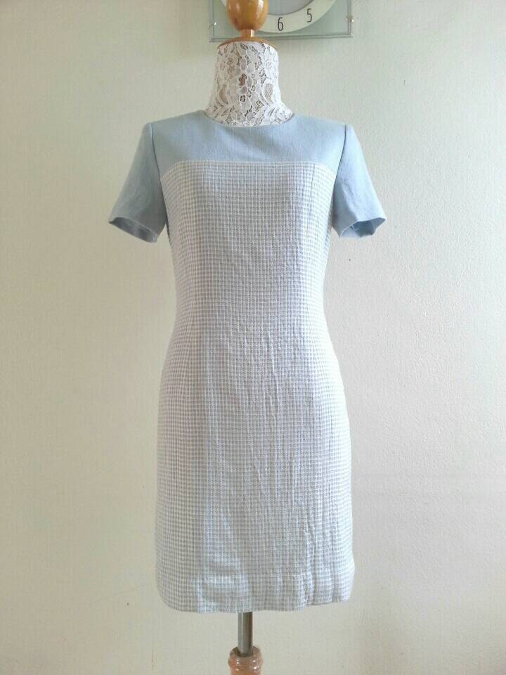 Verkauf Vintage Courreges Wolle Mini Kleid Größe 9Ar Passen Medium von CvintageLand