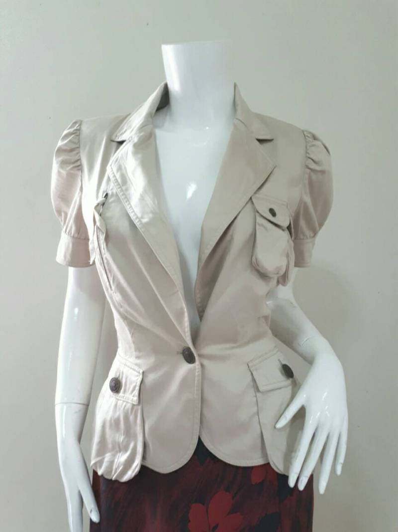 Vintage Iceberg Fashion Jacke Größe 42 Small Made in Italy von CvintageLand