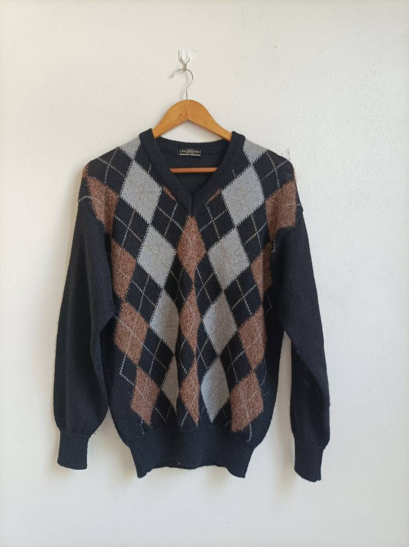 Vintage Japan Lindbergh Sweatshirts V-Ausschnitt Größe M von CvintageLand