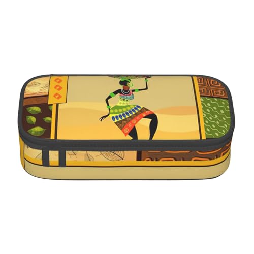 Cxzmnba Afrikanische Frau Federmäppchen für Jungen und Mädchen, Schulanfang, Studentenbedarf, Federmäppchen, Schwarz , Einheitsgröße, Taschen-Organizer Cxzmnba Afrikanische Frau Federmäppchen für Jungen und Mädchen, Schulanfang, Studentenbedarf, Federmäppchen, Schwarz , Einheitsgröße, Taschen-Organizer von Cxzmnba