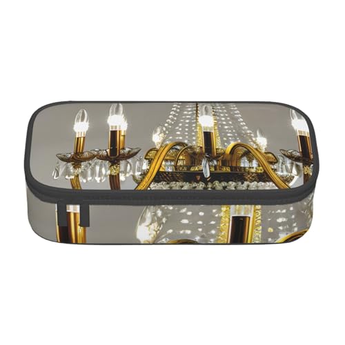 Cxzmnba Ball Room Kronleuchter Federmäppchen für Jungen und Mädchen, Schulanfang, Studentenbedarf, Federmäppchen, Schwarz , Einheitsgröße, Taschen-Organizer Cxzmnba Ball Room Kronleuchter Federmäppchen für Jungen und Mädchen, Schulanfang, Studentenbedarf, Federmäppchen, Schwarz , Einheitsgröße, Taschen-Organizer von Cxzmnba