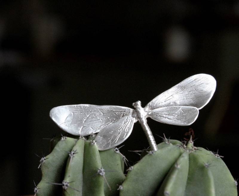sterling Silber Motte Pin, Große Schmetterling Brosche, Insekt Schmuck sterling Silber Motte Pin, Große Schmetterling Brosche, Insekt Schmuck von CyKLu