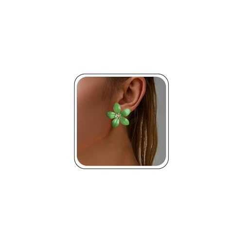 Cybche Boho Grün Große Blume Ohrringe Emaille Blumenblatt Aussage Ohrringe Metall Niedlich Kirschblüte Gänseblümchen Ohrstecker Schmuck Für Frauen Cybche Boho Grün Große Blume Ohrringe Emaille Blumenblatt Aussage Ohrringe Metall Niedlich Kirschblüte Gänseblümchen Ohrstecker Schmuck Für Frauen von Cybche