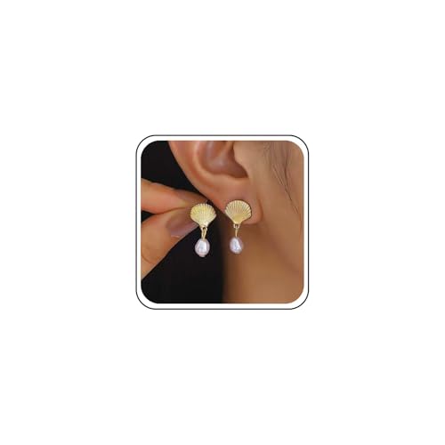 Cybche Boho Muschel Ohrringe Barock Perle Tropfen Baumeln Ohrringe Vintage Hochzeit Perle Ohrring Sommer Strand Ozean Muschel Ohrstecker Ohrring Schmuck Für Frauen Cybche Boho Muschel Ohrringe Barock Perle Tropfen Baumeln Ohrringe Vintage Hochzeit Perle Ohrring Sommer Strand Ozean Muschel Ohrstecker Ohrring Schmuck Für Frauen von Cybche
