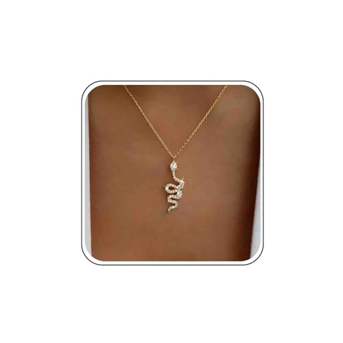 Cybche Punk Kristall Schlange Halskette Choker Gold Strass Schlange Anhänger Halskette Funkelnde Cz Tier Schlange Halsketten Kettenschmuck Für Frauen Cybche Punk Kristall Schlange Halskette Choker Gold Strass Schlange Anhänger Halskette Funkelnde Cz Tier Schlange Halsketten Kettenschmuck Für Frauen von Cybche