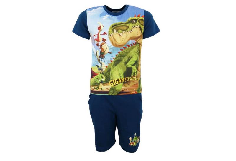 Cyber Group Studios Schlafanzug Gigantosaurus Kinder Jungen Pyjama Gr. 98 bis 128 - 100% Baumwolle von Cyber Group Studios