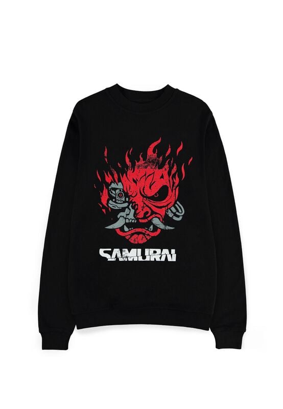 Cyberpunk 2077 - Gaming Sweatshirt - Samurai Bandmerch - S bis XXL - für Männer - Größe S - schwarz  - EMP exklusives Merchandise! von Cyberpunk 2077