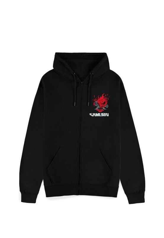 Cyberpunk 2077 Samurai Kapuzenjacke schwarz in XL von Cyberpunk 2077