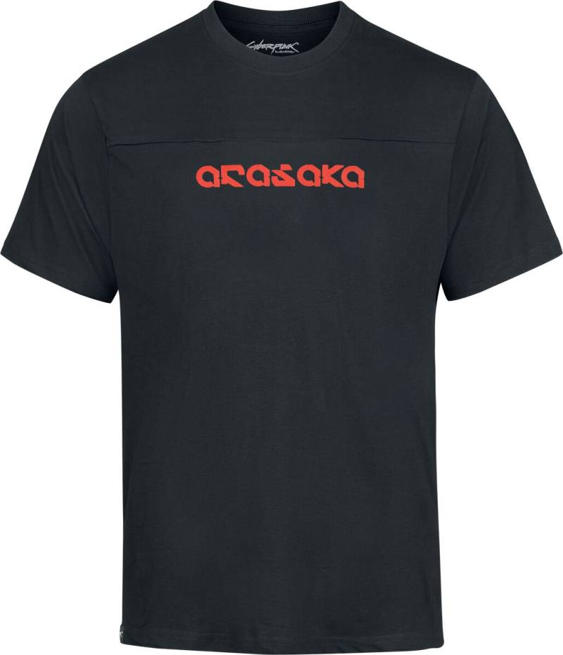 Cyberpunk Arasaka T-Shirt schwarz in XXL von Cyberpunk