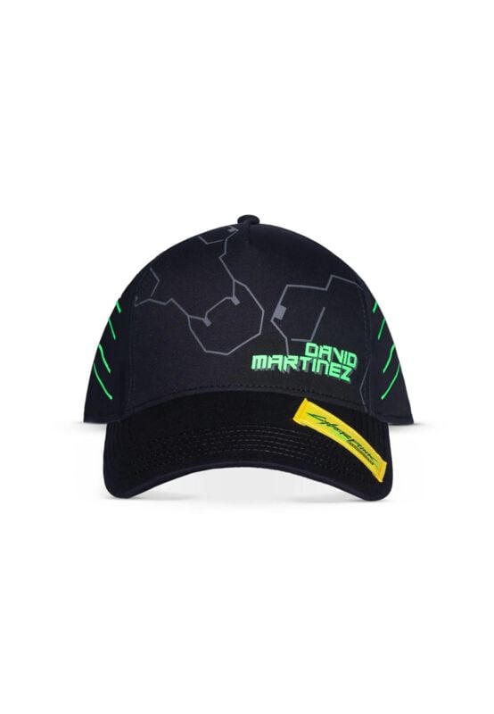 Cyberpunk - Gaming Cap - Edgerunners - David - schwarz von Cyberpunk