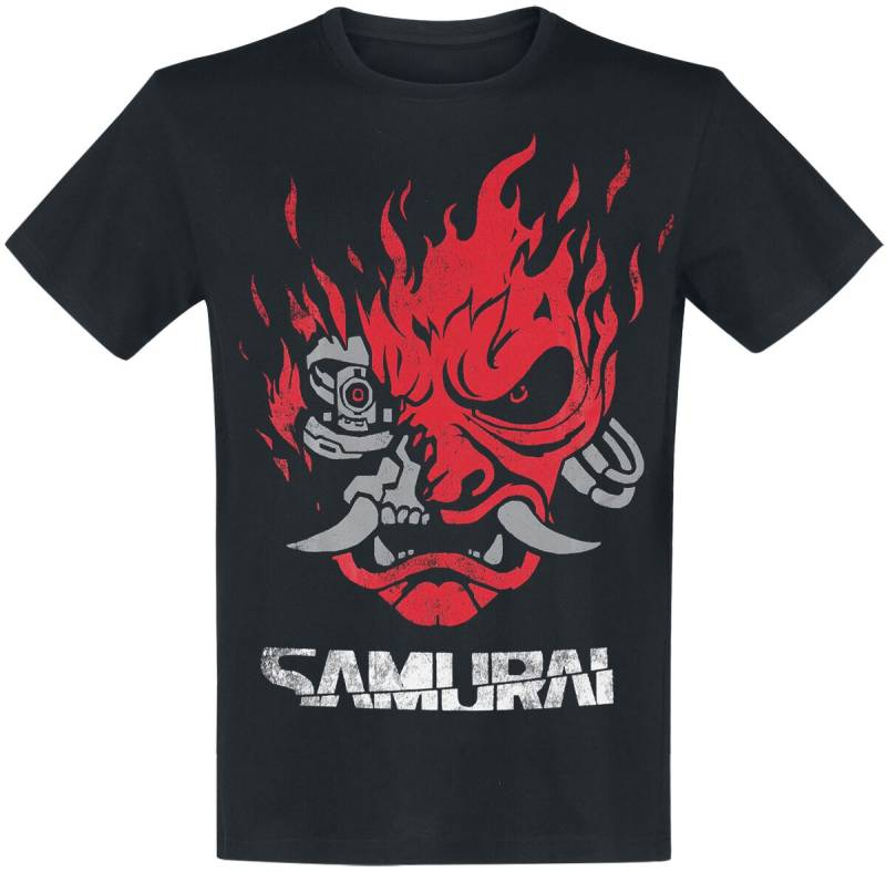 Cyberpunk Samurai - Bandmerch T-Shirt schwarz in S von Cyberpunk