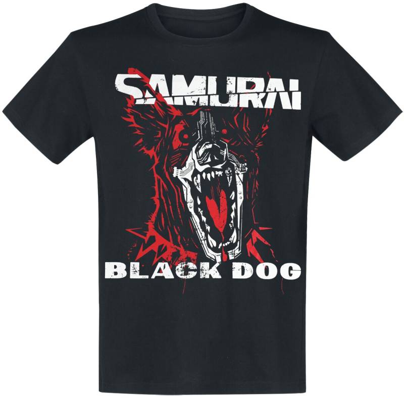 Cyberpunk Samurai - Black Dog T-Shirt schwarz in XXL von Cyberpunk