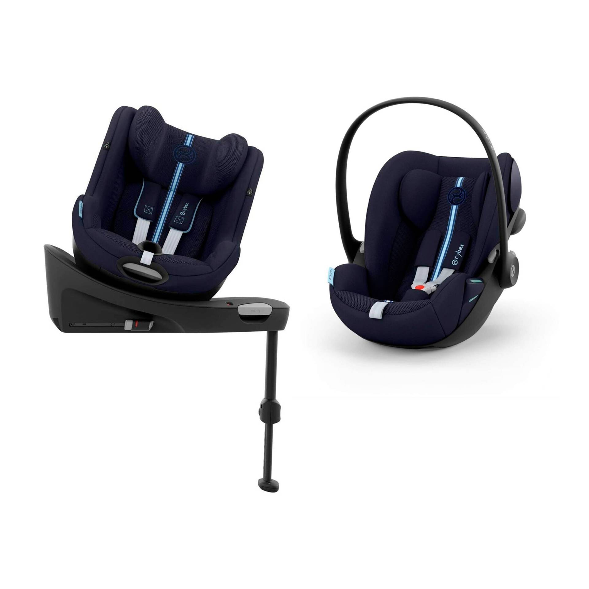 Cybex Gold Babyschale Cloud G PLUS Trio-Set inkl. Kindersitz Sirona G PLUS und Isofix-Basis Base G von Cybex