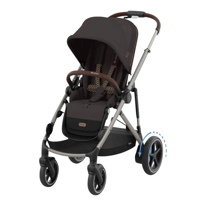 Cybex Gold Kinderwagen e-Gazelle braun von Cybex