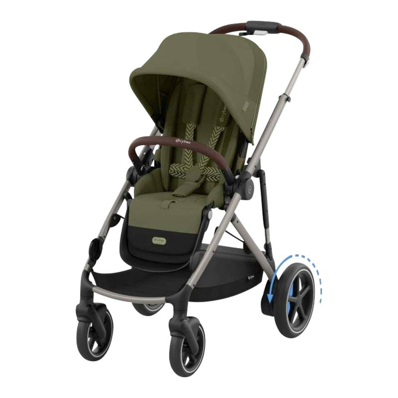 Cybex Gold Kinderwagen e-Gazelle gruen von Cybex