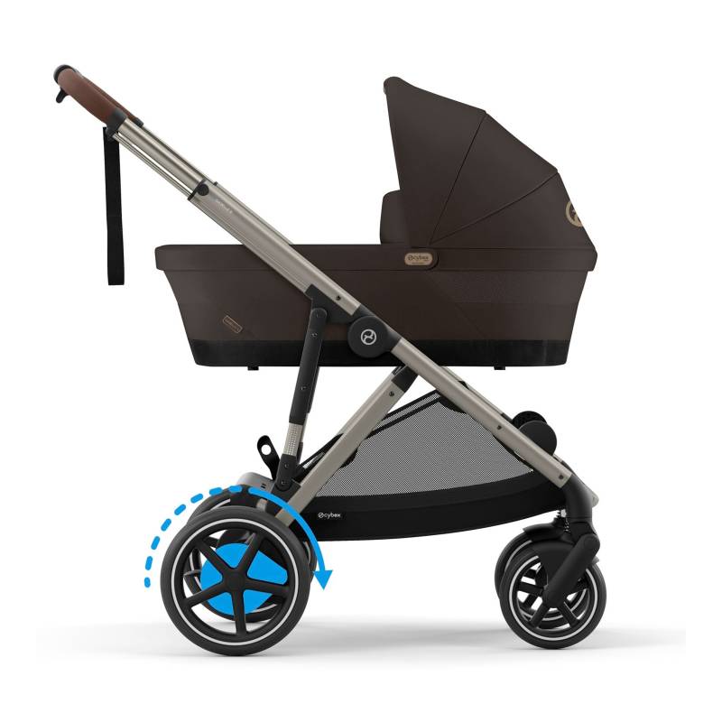 Cybex Gold Kombikinderwagen eGazelle braun von Cybex