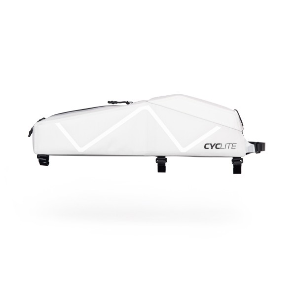 Cyclite - Top Tube Bag Large - Fahrradtasche Gr 2,2 l weiß von Cyclite
