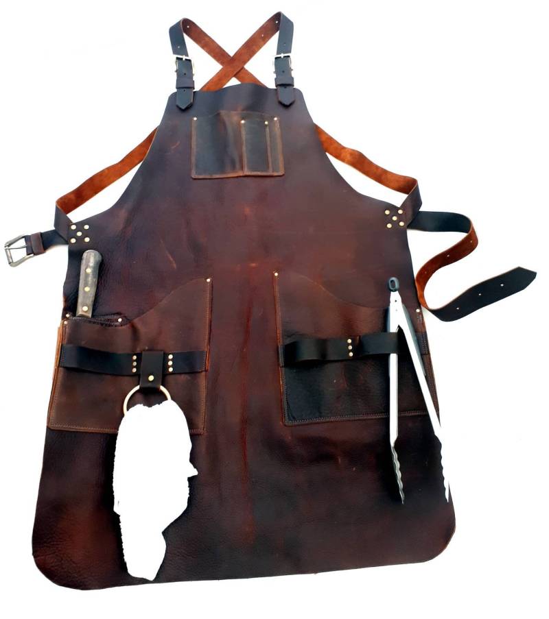 Luxus Grillschürze Aus Leder Luxus Grillschürze Aus Leder von CyclonaDesigns