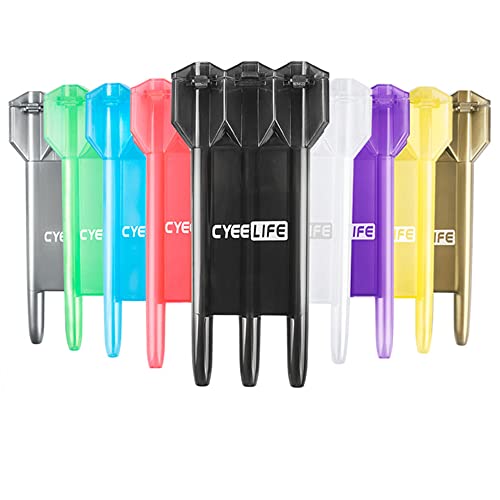 CyeeLife Dart case Professionelle Kunststoff transluzent Geldbörse Box Wallet von CyeeLife