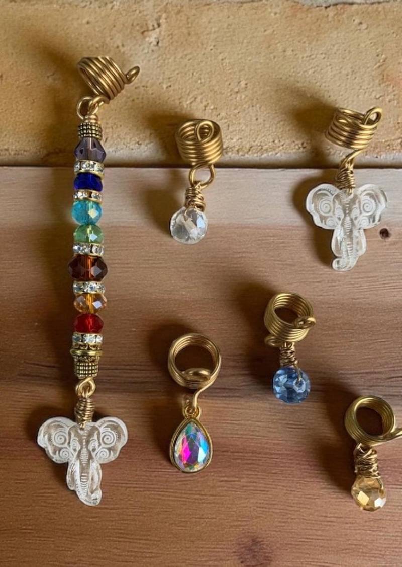 Design's By Cyere Chakra Crown Elefant Lok & Braid Schmuck Set von CyeresCloset