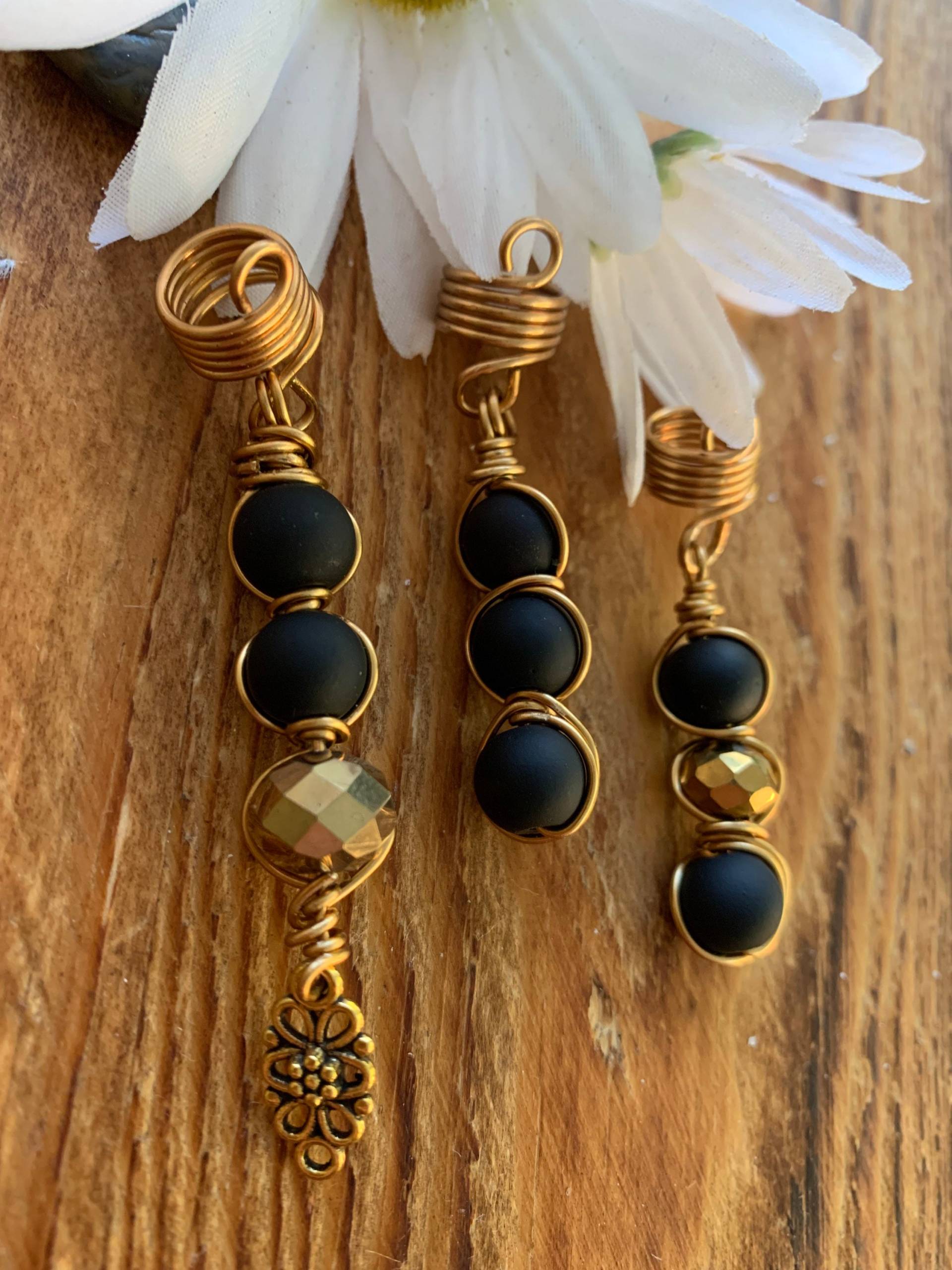 Designs Von Cyere Midnight Talks Loc Und Braid Schmuck Set Designs Von Cyere Midnight Talks Loc Und Braid Schmuck Set von CyeresCloset
