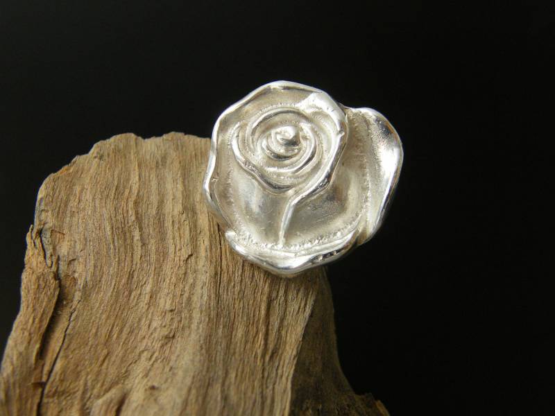 Silberring "Rose" Silberring "Rose" von CygneSilverDesign