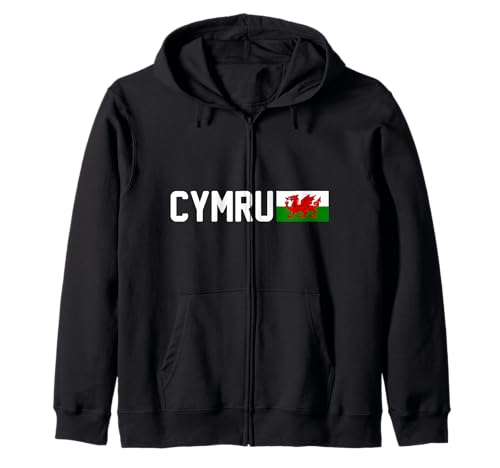 Cymru Wales Flagge Walisische Flagge Männer Frauen Geschenk Kapuzenjacke von Cymru Wales Welsh Pride