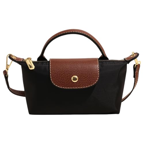 Cymwer Mode Crossbody Taschen for Frauen, Colorblock kleine Umhängetaschen mit verstellbarer Gurt quadratische Geldbörse for den täglichen Einkauf von Ausflügen von Cymwer