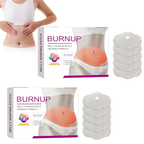 Abnehmen Schnell Patch Belly Shaping, 10 Stück Weight Loss Aufkleber Slimming Fettverbrenner Pflaster Detox Pflaster, Weight Loss Stickers Slimming Patch Für Bierbauch, Eimer Taille, Bauchfett Taille von Cynamus