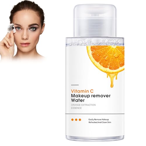 Vitamin C Tiefenreinigendes Reinigungsöl,300Ml VC Entfernungswasser Make-Up-Entferner Make-Up Removal Cleansing Oil,Gesichtshautreiniger Zur Entfernung Von Make-Up Hinterlässt Ein Seidiges Hautgefühl von Cynamus