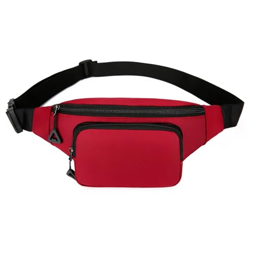 Gürteltasche Hüfttasche mit verstellbarem Gurt Brusttasche praktische Crossbody-Tasche wasserabweisend Hüfttasche für Damen und Herren von Cyni