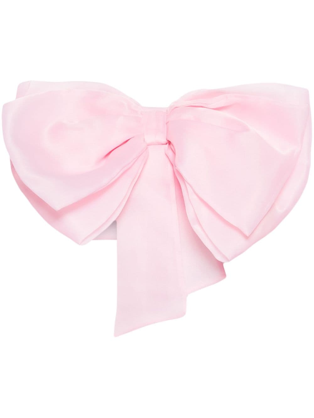 Cynthia Rowley Cupid's Bow Bandeau-Top - Rosa von Cynthia Rowley