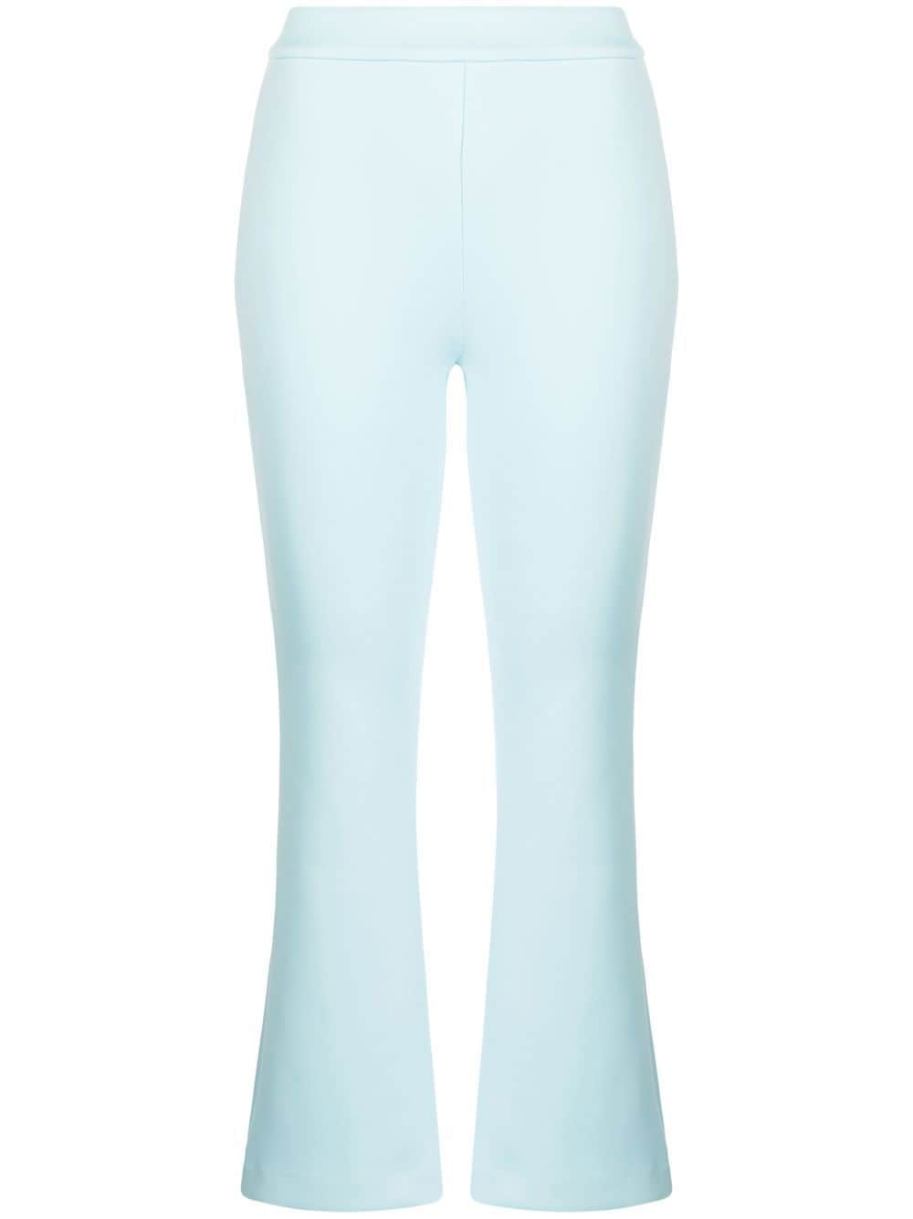 Cynthia Rowley Halbhohe Cropped-Schlaghose - Blau von Cynthia Rowley