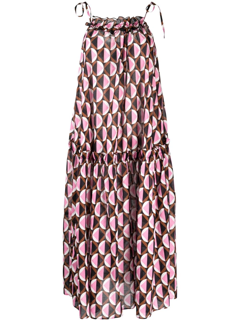 Cynthia Rowley Kleid mit Print - Rosa von Cynthia Rowley