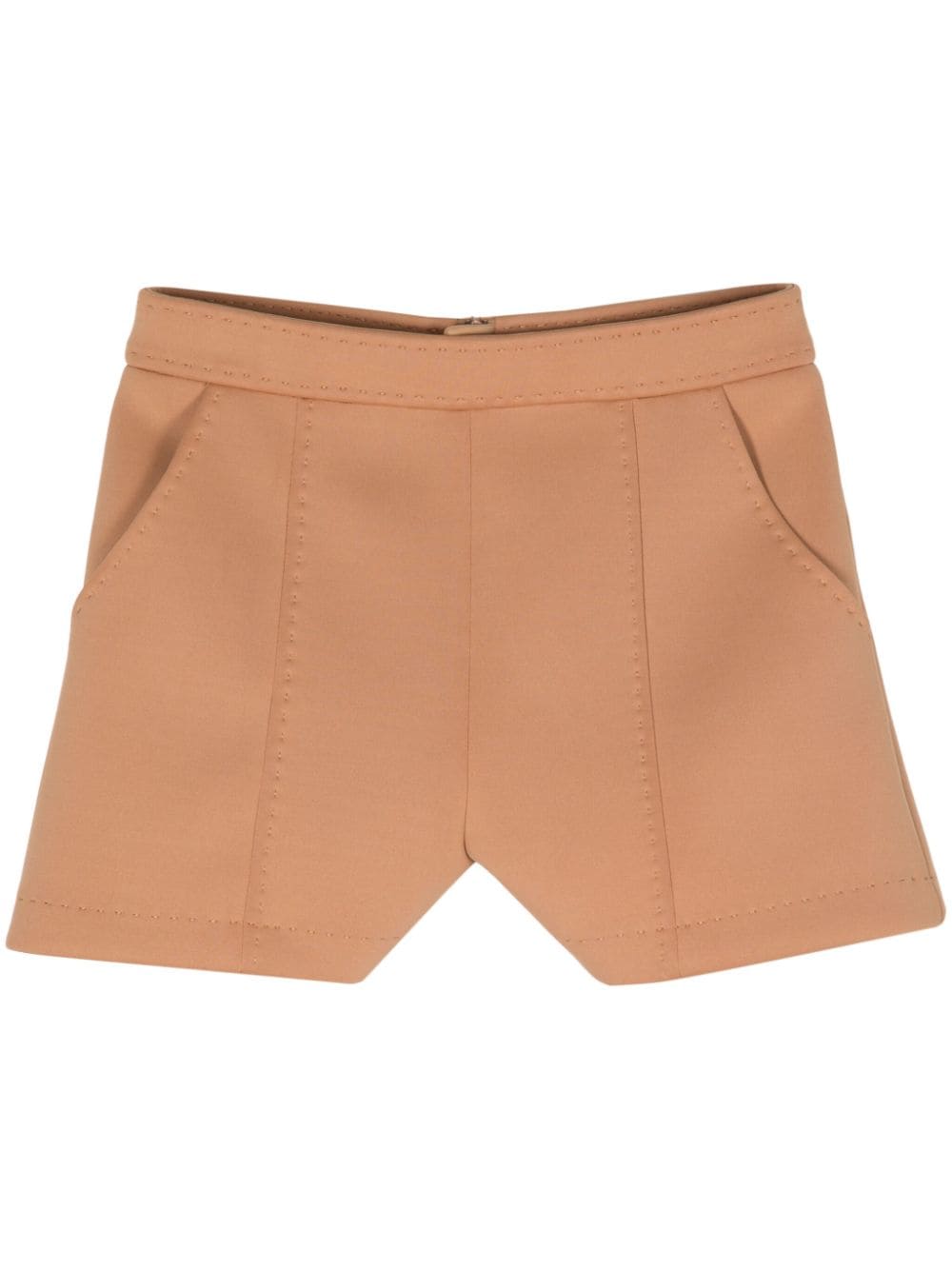 Cynthia Rowley Shorts mit Ziernähten - Nude von Cynthia Rowley