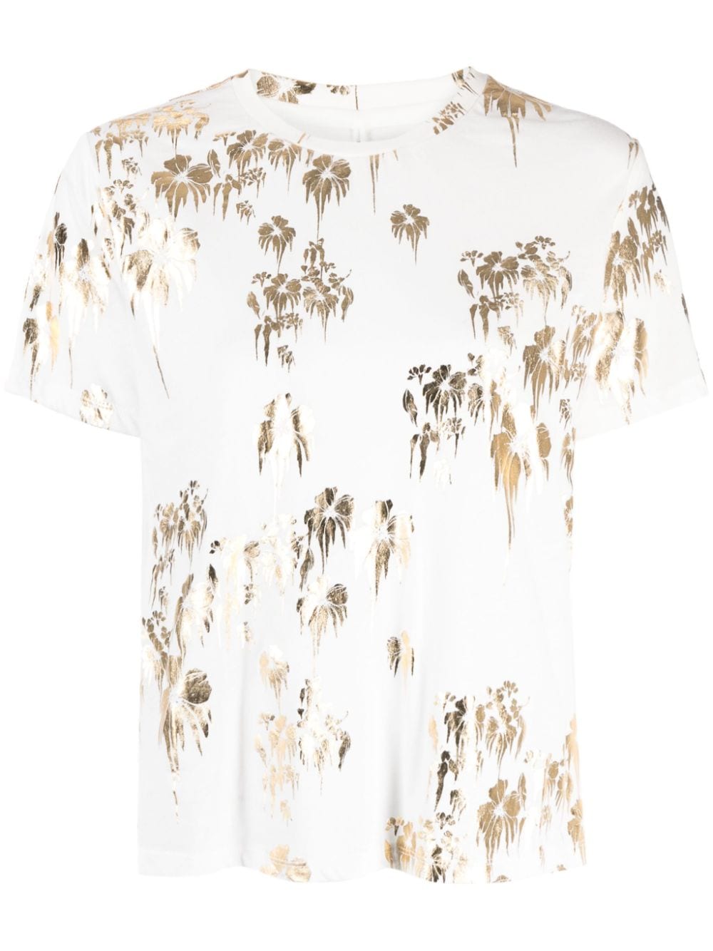 Cynthia Rowley T-Shirt mit Blumen-Print - Weiß von Cynthia Rowley