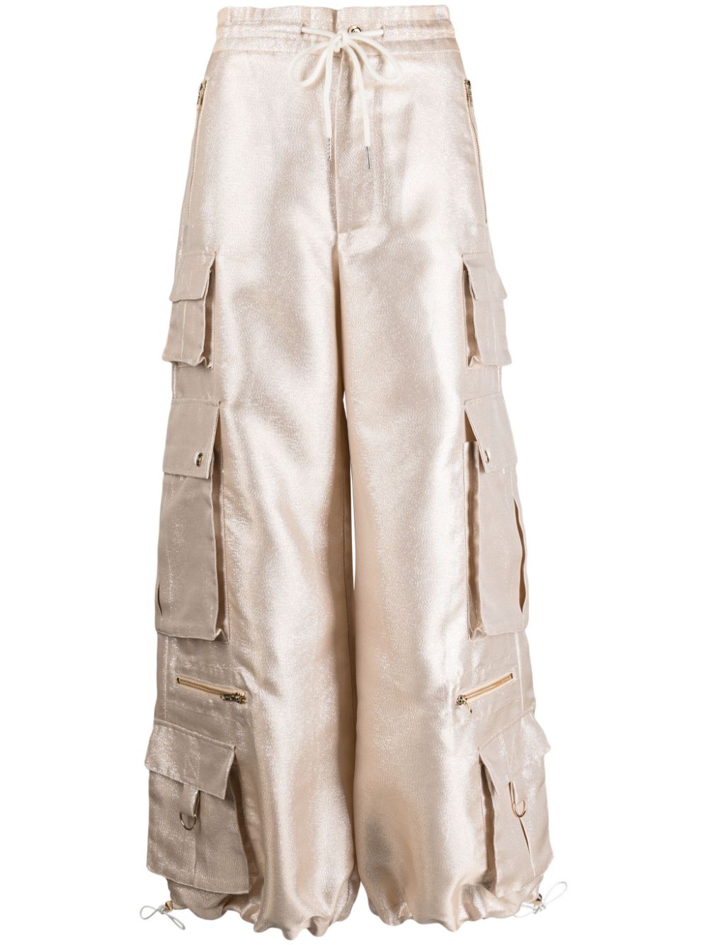 Cynthia Rowley Cargohose mit Metallic-Effekt - Gold von Cynthia Rowley