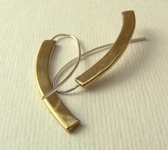 Extra Kleine Minimal Ohrringe | 3 cm Lang von CynthiaDelGiudice
