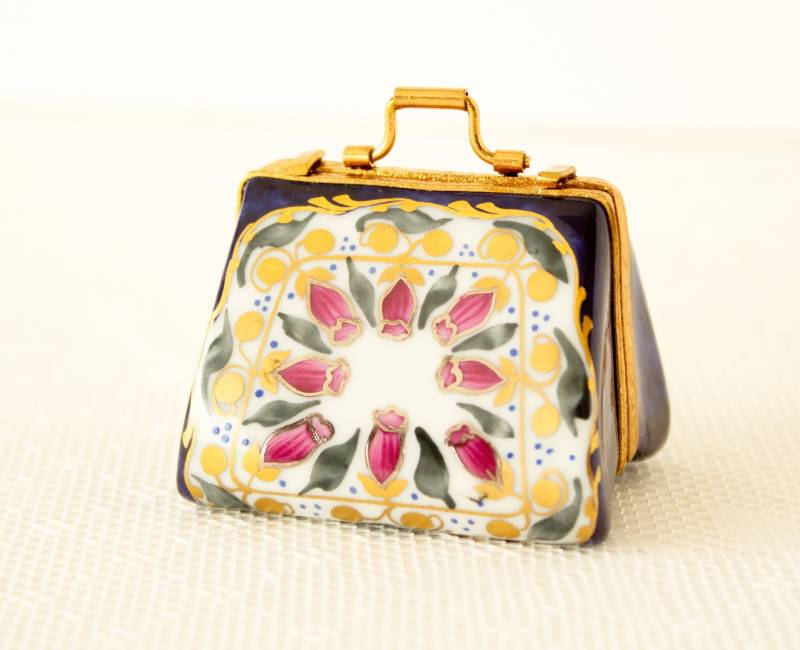 Vintage Geldbörse Trinket Box Limoges Frankreich von CynthiasAttic