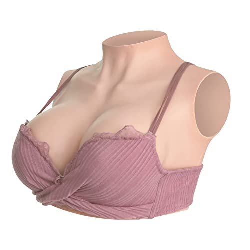 CYOMI Silikon Brüste Brustformen Realistisch Brustplatten für Crossdresser Transgender Cosplay B-G Cup von CYOMI