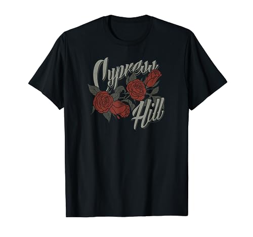 Cypress Hill - Tequila Sunrise T-Shirt Schwarz S Klassisches Kurzarm-T-Shirt Unisex T-Shirt Frauen Klassisch Einzigartiges Grafikdesign 1 Count von Cypress Hill
