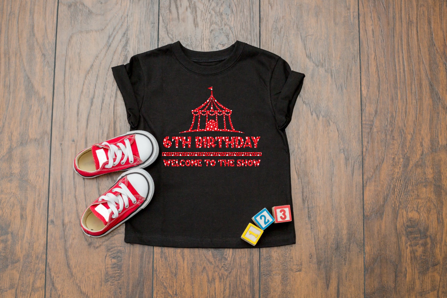 Zirkus Geburtstag Shirt, Zirkus-Geburtstag-Outfit, Karneval Thema Geburtstag, Hemd, Zirkusthema 6. Geburtstag-Kleinkind-Shirt, Zirkuszelt von CypressKidsBoutique