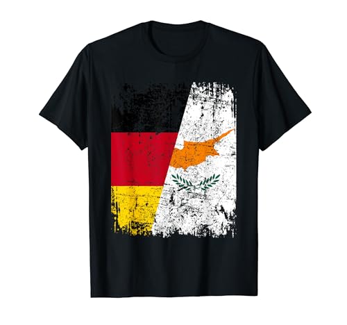 ZYPERN DEUTSCHLAND Flagge | Damen Herren Kinder | Zypern T-Shirt von Cyprus Family Shop
