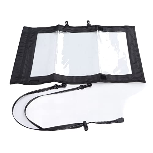 Cyrank Kartenspeicherbeutel, transparentes Faltspeicher -Partentasche Multifunktionales Kartenträger Großer Posterbeutel für Wandercamping im Freien von Cyrank