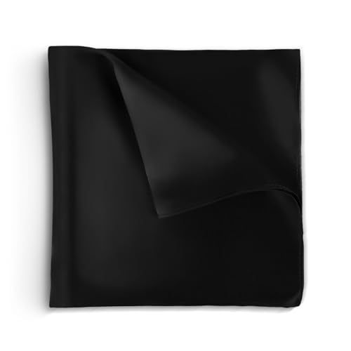 Cyriacus Einstecktuch aus 100% Seide Herren einfarbig Seideneinstecktuch - Gr. 34 x 34 cm Schwarz Cyriacus Einstecktuch aus 100% Seide Herren einfarbig Seideneinstecktuch - Gr. 34 x 34 cm Schwarz von Cyriacus