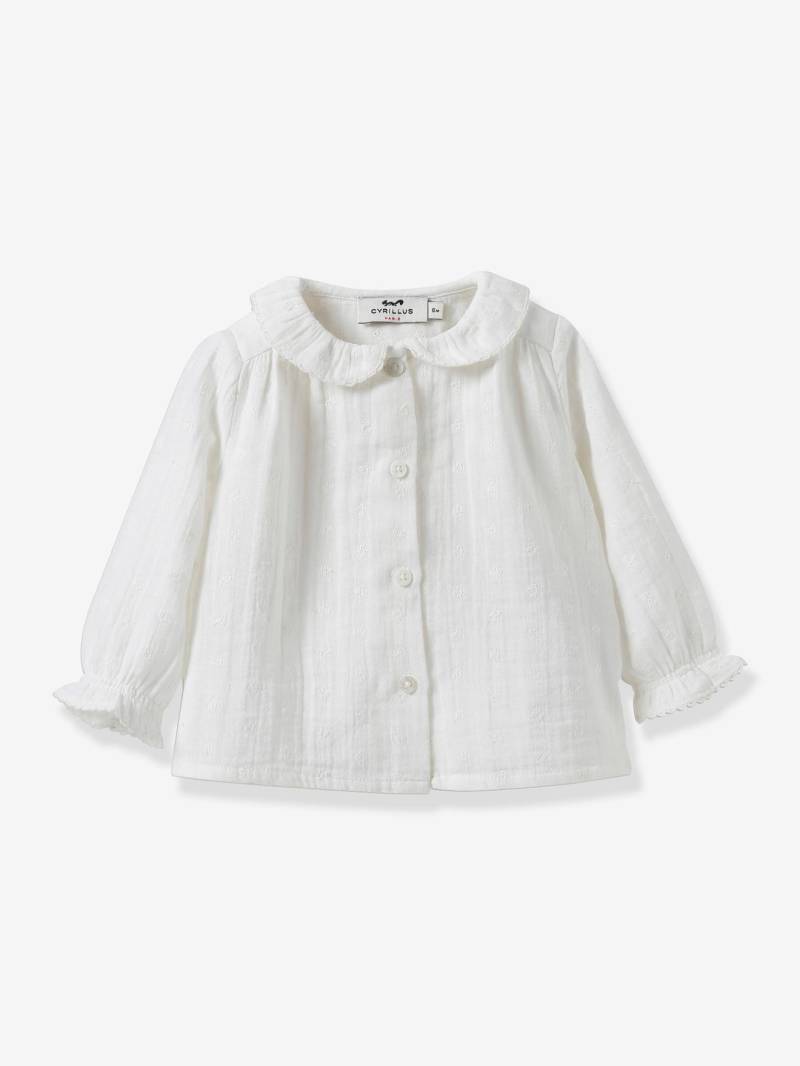 Bestickte Baby Bluse aus Musselin CYRILLUS von Cyrillus