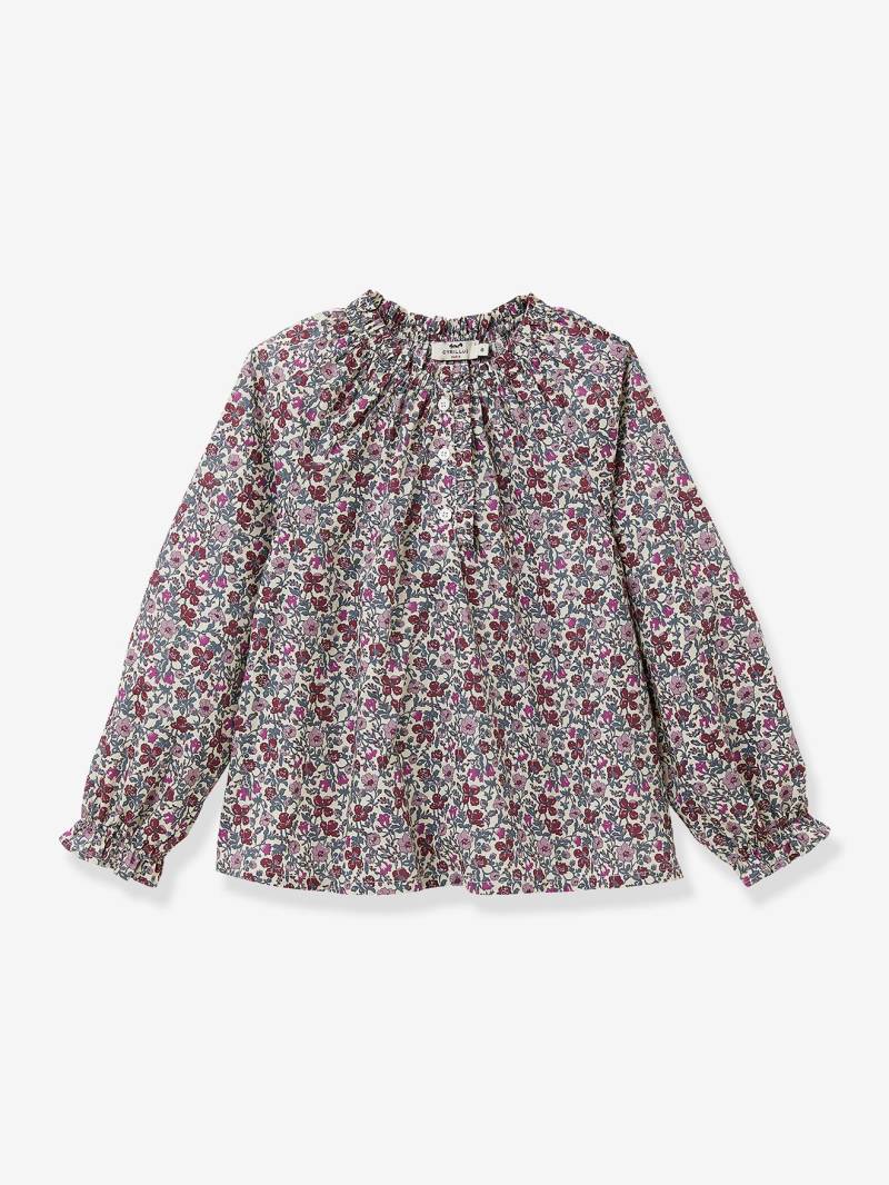 Bluse aus Libertystoff Meadow Mädchen CYRILLUS von Cyrillus