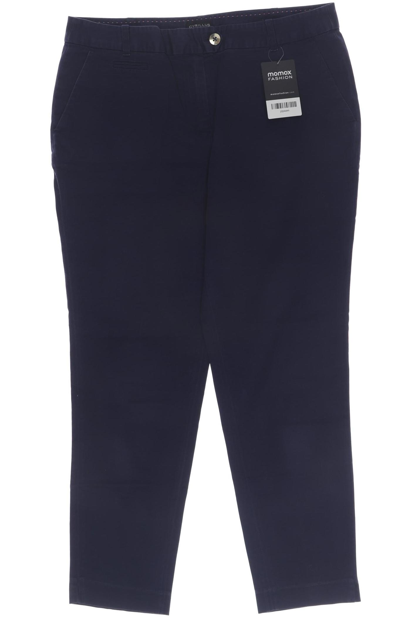 Cyrillus Damen Stoffhose, marineblau von Cyrillus