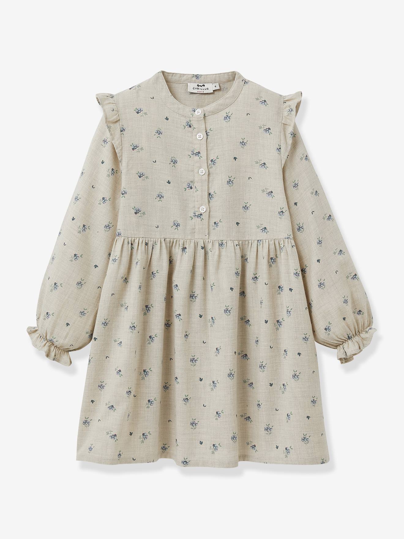 Kleid mit exklusivem Print MARGOTINE Mädchen CYRILLUS von Cyrillus