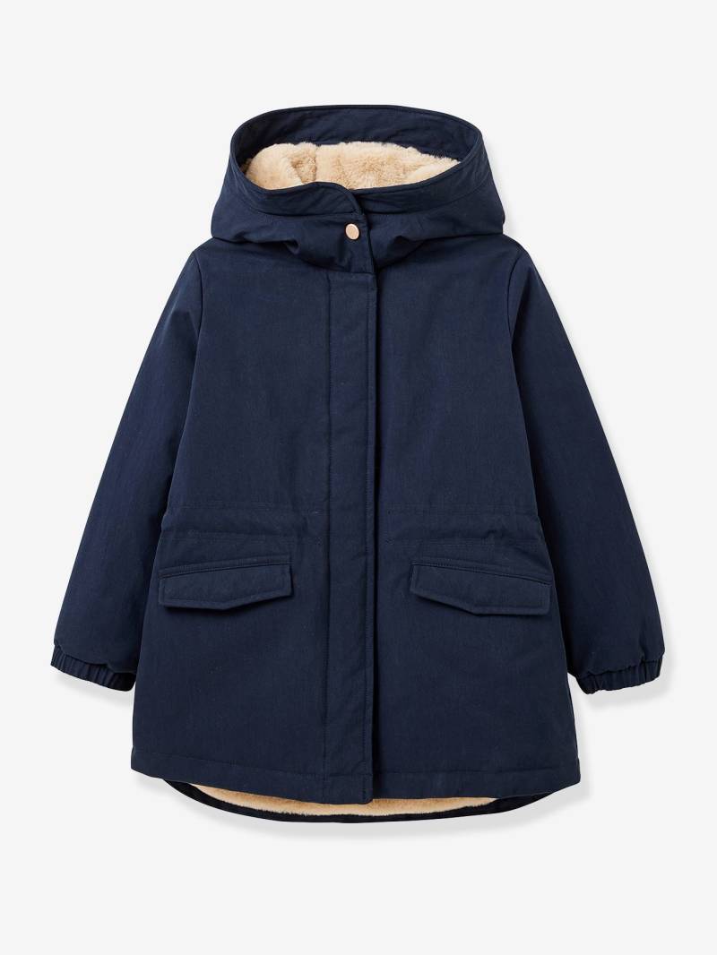 Mädchen Jacke mit Webpelz-Futter CYRILLUS von Cyrillus